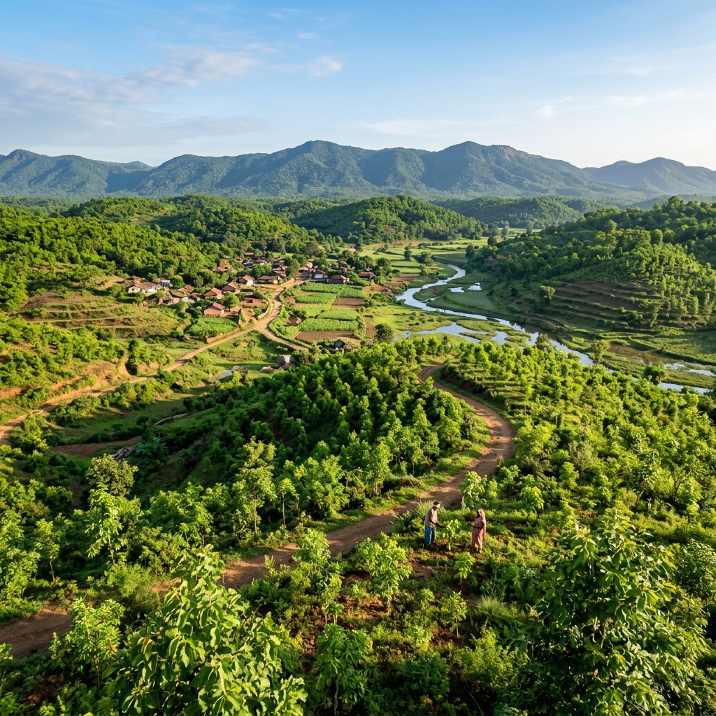 Large-Scale Afforestation